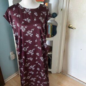 A New Day form-fitting burgundy dress, NWT, Never Worn, Size XXL